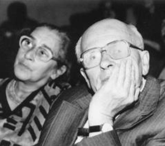 Боннэр с Андреем Сахаровым.