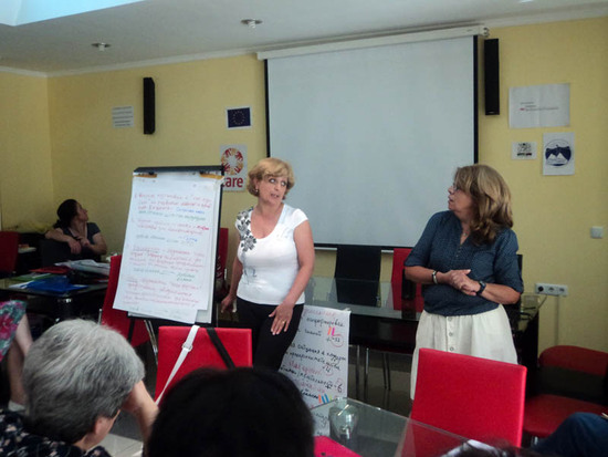 Светлна рассказывает  положении женщин в Корнидзоре...