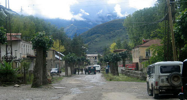 Южная Осетия, город Квайса после землетрясения. Фото "Кавказского Узла"