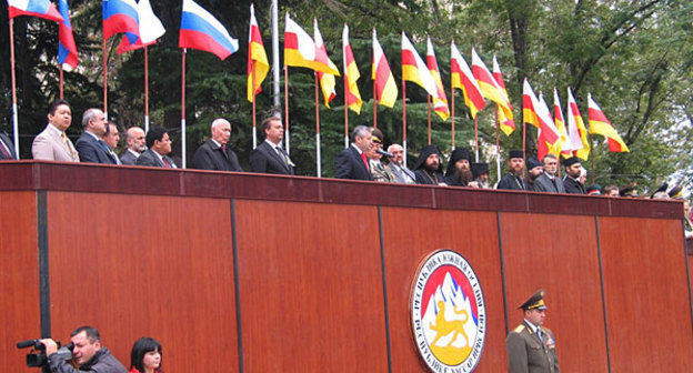 День республики Южная Осетия. Цхинвал, 20 сентября 2009 года. Фото "Кавказского Узла"