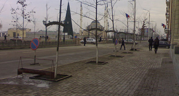Чечня, Грозный. Фото "Кавказского Узла"