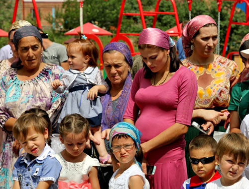 Открытие детского сада в Итум-Кали, Чечня. Фото http://itum-kali.com Открытие детского сада в Итум-Кали, Чечня. Фото http://itum-kali.com
