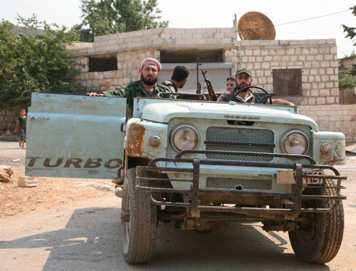Сирийские повстанцы. Октябрь 2012 г. Фото: Freedom House, http://www.flickr.com/photos/syriafreedom/8106099625