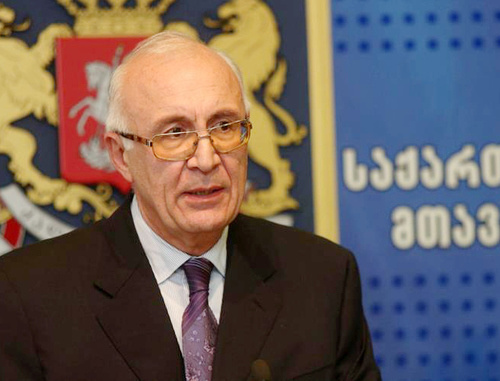 Cпециальный представитель премьер-министра Грузии по вопросам отношений с РФ Зураб Абашидзе. Фото пресс-службы правительства Грузии, http://www.government.gov.ge