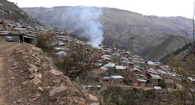 Гунибский район Дагестана. Кадр из видео пользователя gazetachernovik https://www.youtube.com/watch?v=6s-fq6pP38w
