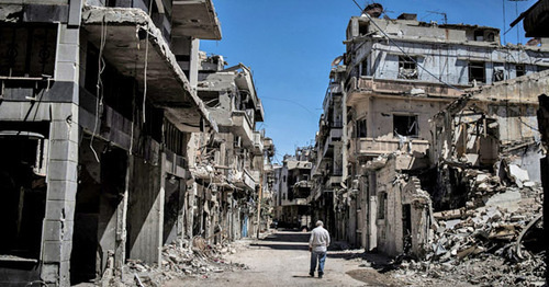 Хомс, Сирия. Июнь 2014 г. Фото пользователя Chaoyue 超越 PAN 潘 https://www.flickr.com