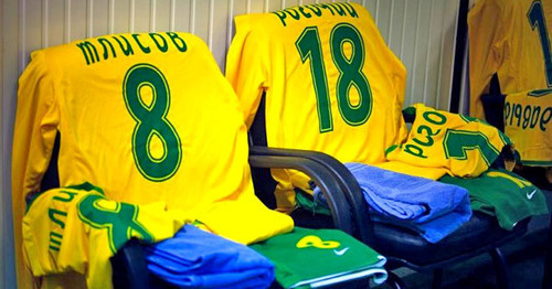 Форма игроков футбольного клуба "Кубань". Фото: Федор Обмайкин / Югополис Форма игроков футбольного клуба "Кубань". Фото: Федор Обмайкин / Югополис