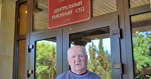 Вадим Уркунов. Фото Светланы Кравченко для "Кавказского узла"