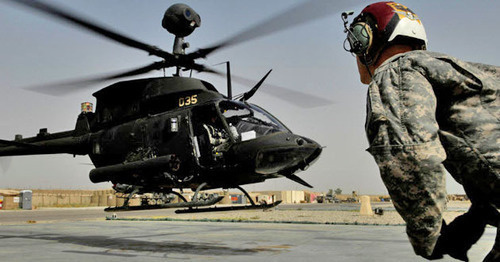 Вертолет армии США в Мосуле. Фото пользователя DVIDSHUB https://www.flickr.com