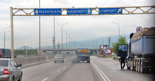 Дорога. Дагестан. Фото Магомеда Магомедова для "Кавказского узла"
