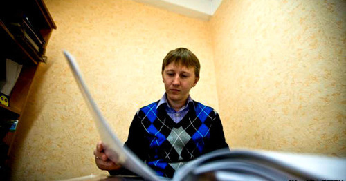 Семен Симонов. Фото: Abbas Atilay (RFE/RL) Семен Симонов. Фото: Abbas Atilay (RFE/RL)