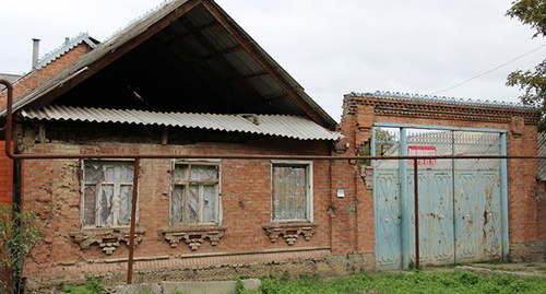 Дом в Грозном. Фото Магомеда Магомедова для "Кавказского узла" Дом в Грозном. Фото Магомеда Магомедова для "Кавказского узла"