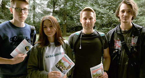 Команда Навального. Фото https://vk.com/teamnavalny_rnd Команда Навального. Фото https://vk.com/teamnavalny_rnd