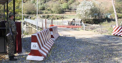 Пост на границе Южной Осетии с Грузией. Фото © Sputnik / Джульетта Козаты
Пост на границе Южной Осетии с Грузией. Фото © Sputnik / Джульетта Козаты