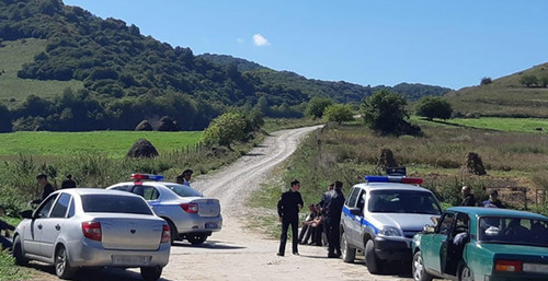 Жители селения Кенделен. 19 сентября 2018 г. Фото Людмилы Маратовой для "Кавказского узла"