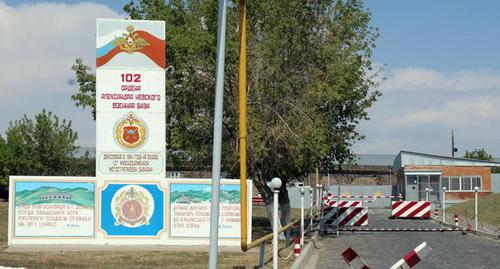 Российская военная база в Гюмри. Фото: Тиграна Петросяна для "Кавказского узла" Российская военная база в Гюмри. Фото: Тиграна Петросяна для "Кавказского узла"