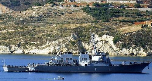 Корабль USS Ross (DDG 71). Фото: Автор: Paul Farley - http://www.navy.mil/management/photodb/photos/060625-N-0780F-001.jpg, Общественное достояние, https://commons.wikimedia.org/w/index.php?curid=4544703 Корабль USS Ross (DDG 71). Фото: Автор: Paul Farley - http://www.navy.mil/management/photodb/photos/060625-N-0780F-001.jpg, Общественное достояние, https://commons.wikimedia.org/w/index.php?curid=4544703