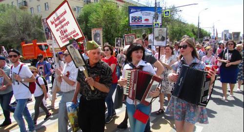 Участники марша в Волгограде. Фото Вячеслава Ященко для "кавказского узла"