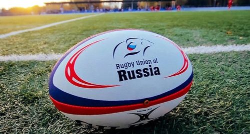 Мяч с символом Федерации регби России. Фото: пресс-служба ФРБ, https://rugby.ru Мяч с символом Федерации регби России. Фото: пресс-служба ФРБ, https://rugby.ru