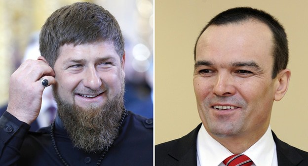Рамзан Кадыров, Михаил Игнатьев. Фото6 REUTERS Mikhail Metzel, пресс-служба Главы Республики Чувашии