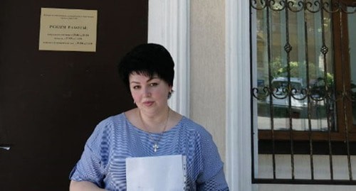 Глава "Альянса врачей" Юлия Волкова. Фото Светланы Кравченко для "Кавказского узла" Глава "Альянса врачей" Юлия Волкова. Фото Светланы Кравченко для "Кавказского узла"