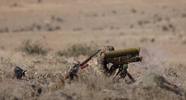 Боевые позиции армянской армии. Кадр видео пресс-службы МО Армении https://mil.am/hy/news/8642 Боевые позиции армянской армии. Кадр видео пресс-службы МО Армении https://mil.am/hy/news/8642