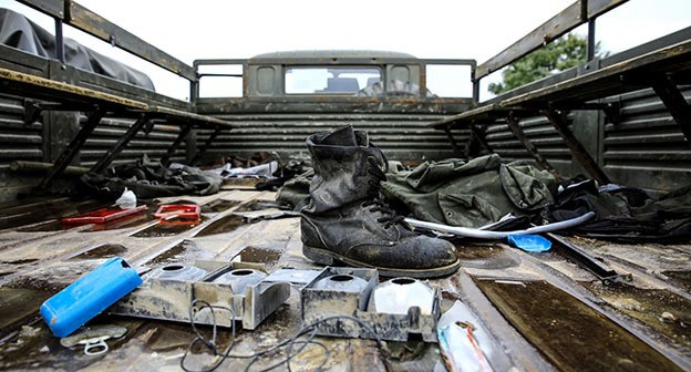 Ботинок военнослужащего. Нагорный Карабах, 21 октября 2020 г. Фото: REUTERS/Umit Bektas Ботинок военнослужащего. Нагорный Карабах, 21 октября 2020 г. Фото: REUTERS/Umit Bektas