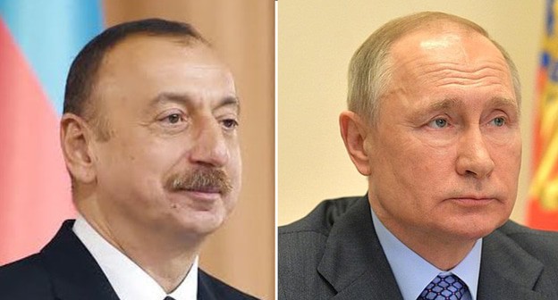 Ильхам Алиев, Владимир Путин. Фото прессл-удба президента Азербайджана, пресс-служба Кремля Ильхам Алиев, Владимир Путин. Фото прессл-удба президента Азербайджана, пресс-служба Кремля