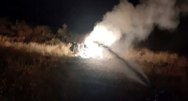 Место крушения вертолета, опровождавшего автоколонну российской военной базы по территории Армении 09.11.2020. Фото пресс-службы МЧС Армении http://www.mes.am/ru/ Место крушения вертолета, опровождавшего автоколонну российской военной базы по территории Армении 09.11.2020. Фото пресс-службы МЧС Армении http://www.mes.am/ru/