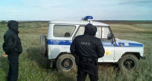 Сотрудники полиции. Октябрь 2019 года. Фото Валерия Люгаева для "Кавказского узла" Сотрудники полиции. Октябрь 2019 года. Фото Валерия Люгаева для "Кавказского узла"