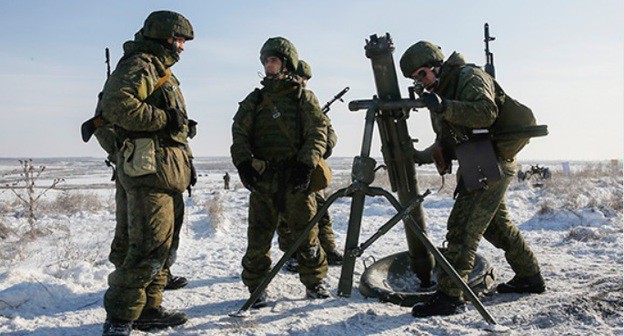 Учения минометчиков в Дагестане. Фото пресс-службы Минобороны России. https://structure.mil.ru/structure/okruga/south/news/more.htm?id=12333810@egNews Учения минометчиков в Дагестане. Фото пресс-службы Минобороны России. https://structure.mil.ru/structure/okruga/south/news/more.htm?id=12333810@egNews