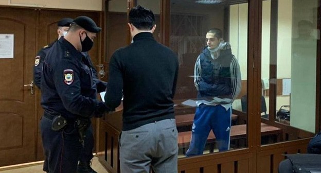 Сайд-Мухаммад Джумаев. Фото: пресс-служба Пресненского районного суда Сайд-Мухаммад Джумаев. Фото: пресс-служба Пресненского районного суда