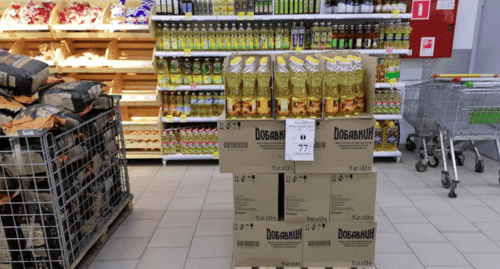 Торговый зал в магазине. Фото Татьяны Филимоновой для "Кавказского узла". Торговый зал в магазине. Фото Татьяны Филимоновой для "Кавказского узла".