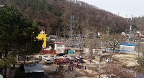 Сход на улице Армавирская и встреча в администрацией. Сочи, 7 марта 2021 г. Фото Светланы Кравченко для "Кавказского узла"