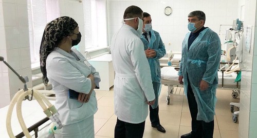 Госпиталь для пациентов с коронавирусом в Нальчике. Фото пресс-службы минздрава КЧР https://www.riakchr.ru/zakryt-gospital-dlya-patsientov-s-koronavirusom-v-nalchike/ Госпиталь для пациентов с коронавирусом в Нальчике. Фото пресс-службы минздрава КЧР https://www.riakchr.ru/zakryt-gospital-dlya-patsientov-s-koronavirusom-v-nalchike/