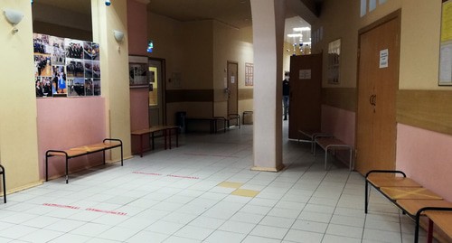 Рекреация в школе. Фото Нины Тумановой для "Кавказского узла" Рекреация в школе. Фото Нины Тумановой для "Кавказского узла"