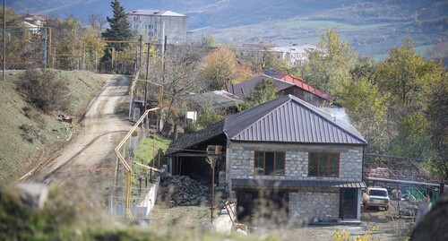 Гадрут в декабре 2020 после передачи территории Азербайджану. Фото Азиза Каримова для "Кавказского узла" Гадрут в декабре 2020 после передачи территории Азербайджану. Фото Азиза Каримова для "Кавказского узла"