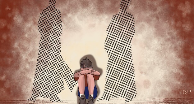 Сирота. Иллюстрация Дианы Петриашвили https://www.kavkaz-uzel.eu/articles/363633/ Сирота. Иллюстрация Дианы Петриашвили https://www.kavkaz-uzel.eu/articles/363633/