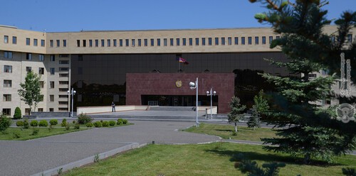 Здание минобороны Армении. Фото пресс-службы минобороны Армении Здание минобороны Армении. Фото пресс-службы минобороны Армении