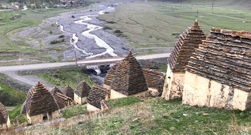 Даргавский некрополь. Фото: Тамара Агкацева для "Кавказского узла" Даргавский некрополь. Фото: Тамара Агкацева для "Кавказского узла"