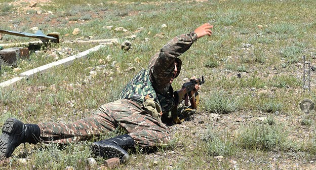 Армянский военнослужащий. Фото: официальный сайт Минобороны Армении https://mil.am Армянский военнослужащий. Фото: официальный сайт Минобороны Армении https://mil.am