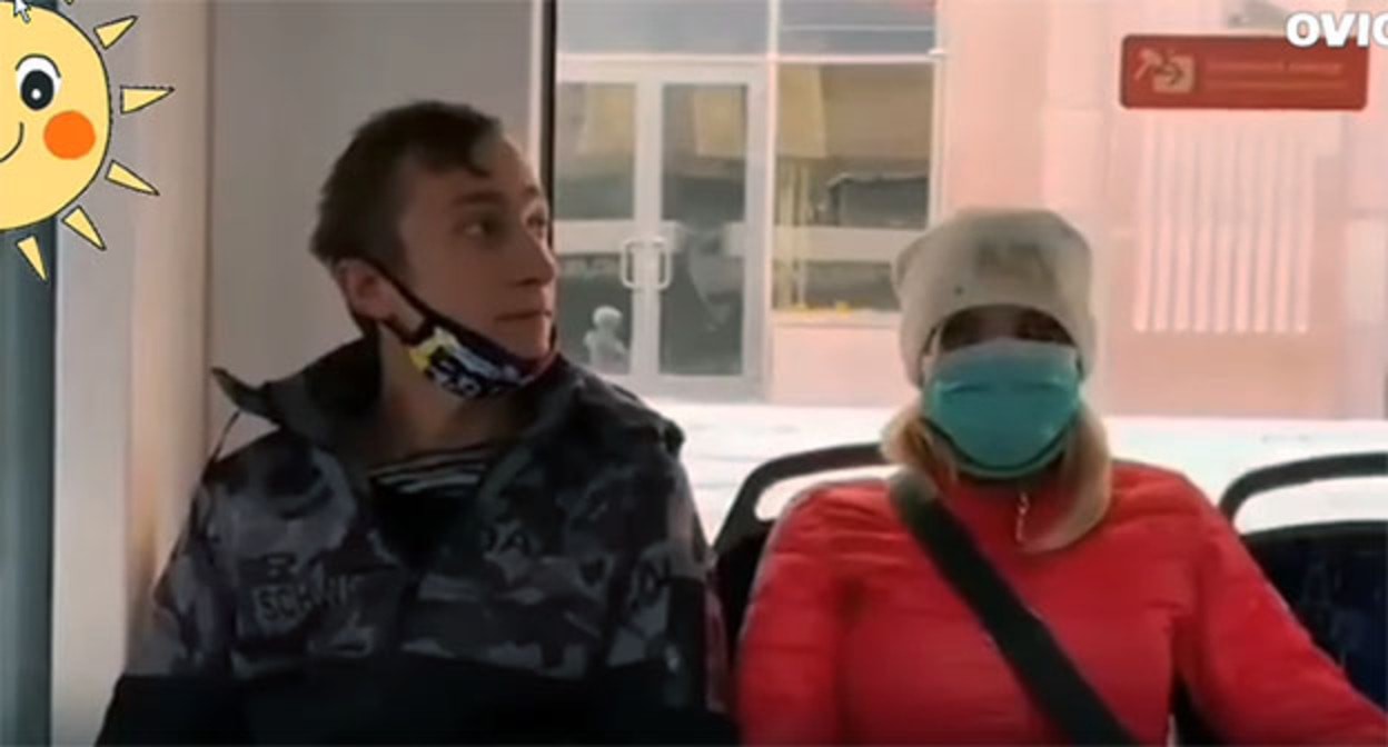Туристы из Москвы Петр Пелеханов и Ольга Лифанова. Скриншот видео https://t.me/mash_gor/749 Туристы из Москвы Петр Пелеханов и Ольга Лифанова. Скриншот видео https://t.me/mash_gor/749