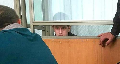 Ян Сидоров в суде, апрель 2018 года. Фото Константина Волгина для "Кавказского узла" Ян Сидоров в суде, апрель 2018 года. Фото Константина Волгина для "Кавказского узла"