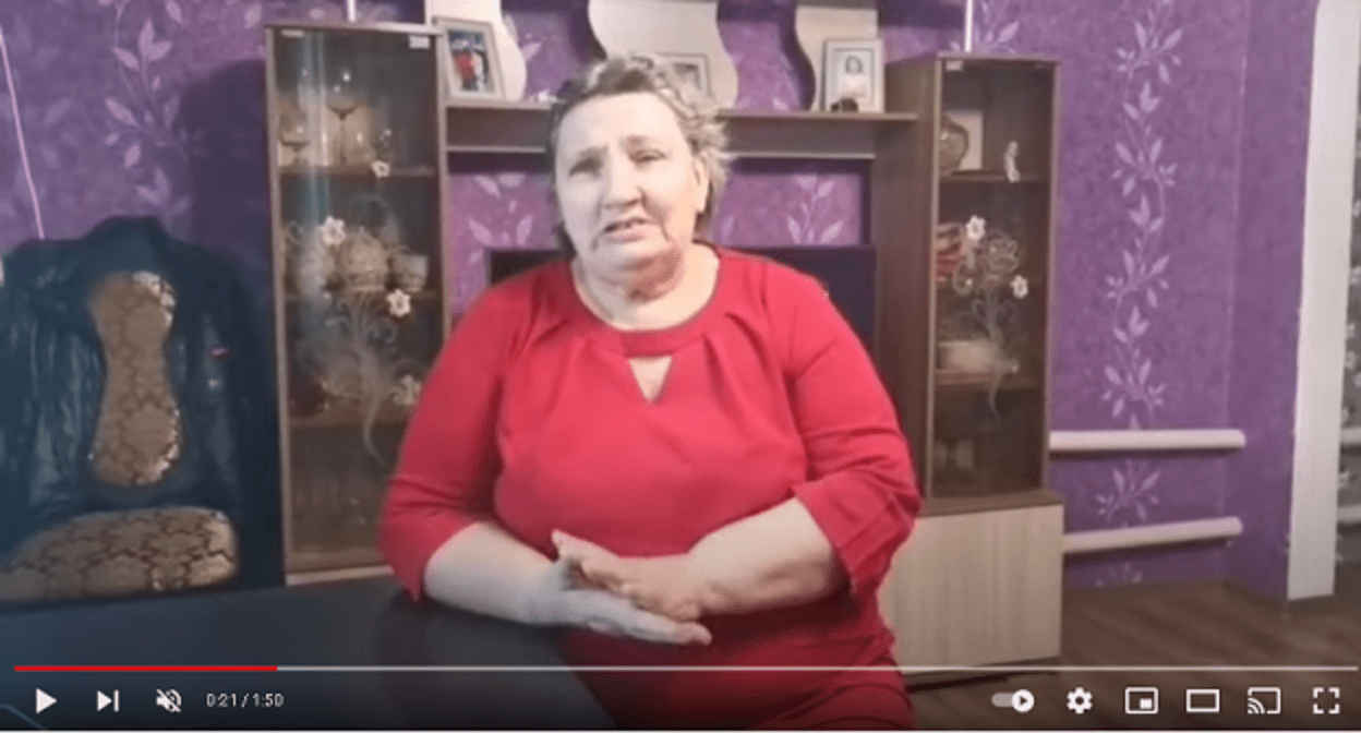 Стоп-кадр видео "Любовь Кавелидзе: об избиении своего сына" https://www.youtube.com/watch?v=45xPg_WleX8 Стоп-кадр видео "Любовь Кавелидзе: об избиении своего сына" https://www.youtube.com/watch?v=45xPg_WleX8