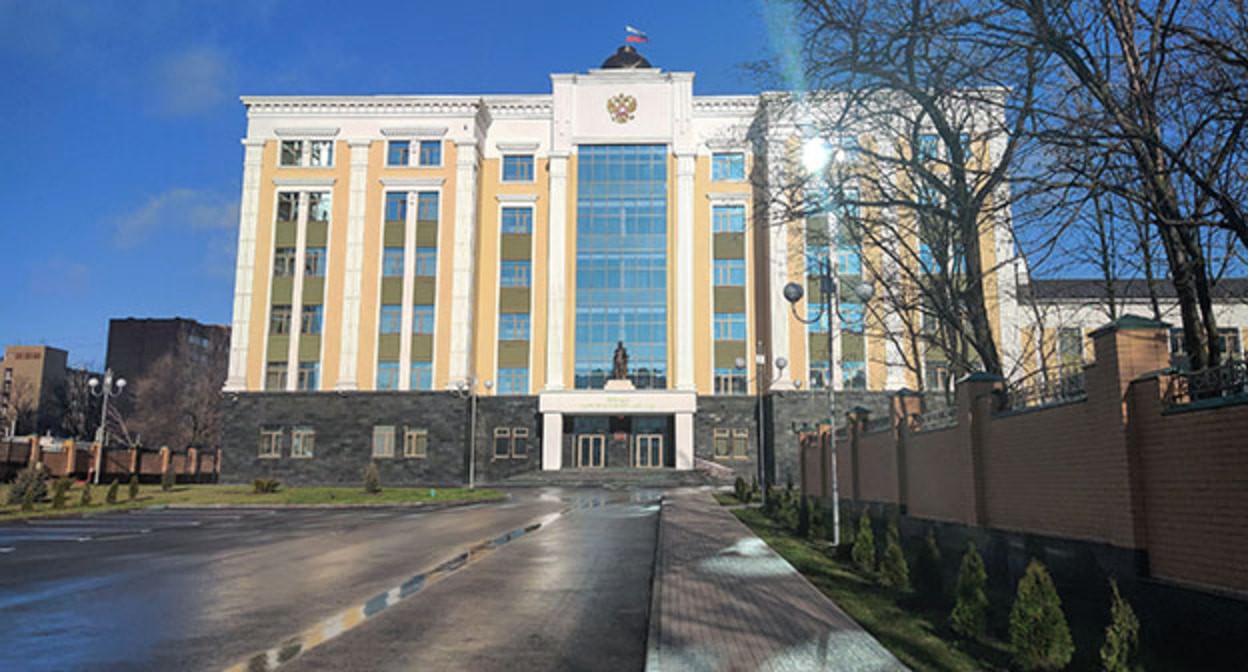 Южный окружной военный суд, 1 декабря 2021 года. Фото Константина Волгина для "Кавказского узла" Южный окружной военный суд, 1 декабря 2021 года. Фото Константина Волгина для "Кавказского узла"