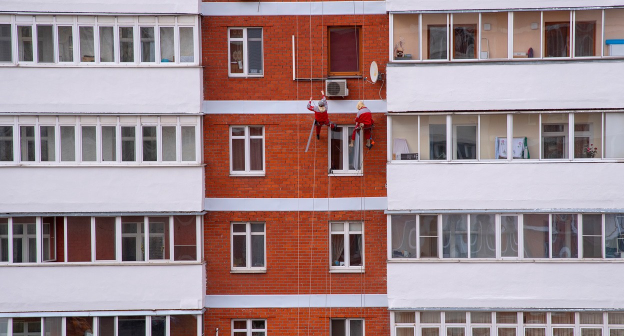 Новостройка. Фото Нины Тумановой для "Кавказского узла" Новостройка. Фото Нины Тумановой для "Кавказского узла"