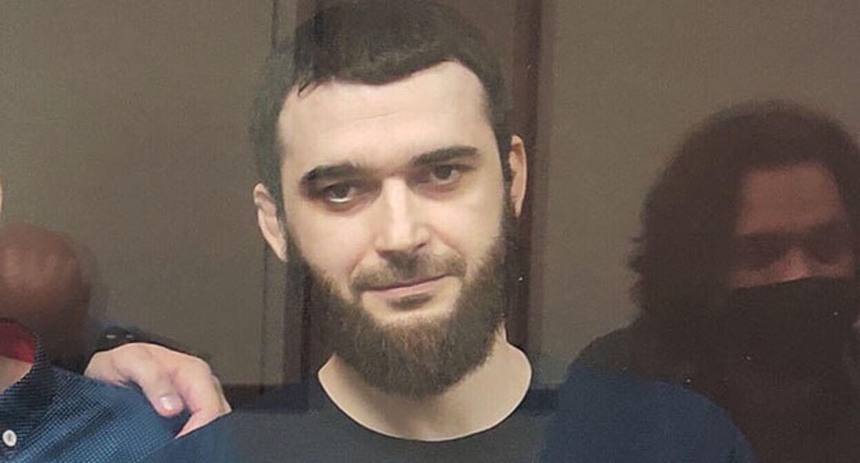 Абдулмумин Гаджиев в зале суда. Фото Константина Волгина для "Кавказского узла" Абдулмумин Гаджиев в зале суда. Фото Константина Волгина для "Кавказского узла"