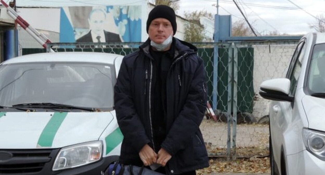 Алексей Тюрин, 11 ноября 2020 года. Фото Игоря Нагавкина для "Кавказского узла" Алексей Тюрин, 11 ноября 2020 года. Фото Игоря Нагавкина для "Кавказского узла"