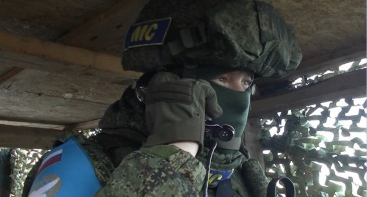Миротворец в Нагорном Карабахе. Фото пресс-службы МО России https://mil.ru/russian_peacekeeping_forces/news/more.htm?id=12404352@egNews Миротворец в Нагорном Карабахе. Фото пресс-службы МО России https://mil.ru/russian_peacekeeping_forces/news/more.htm?id=12404352@egNews