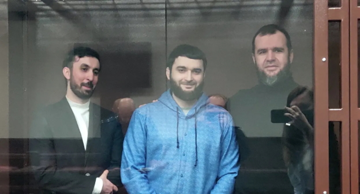 Кемал Тамбиев, Абдулмумин Гаджиев, Абубакар Ризванов. Фото Константина Волгина для "Кавказского узла" Кемал Тамбиев, Абдулмумин Гаджиев, Абубакар Ризванов. Фото Константина Волгина для "Кавказского узла"